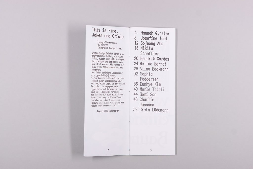 Jokes&Crisis Publikation Doppelseite